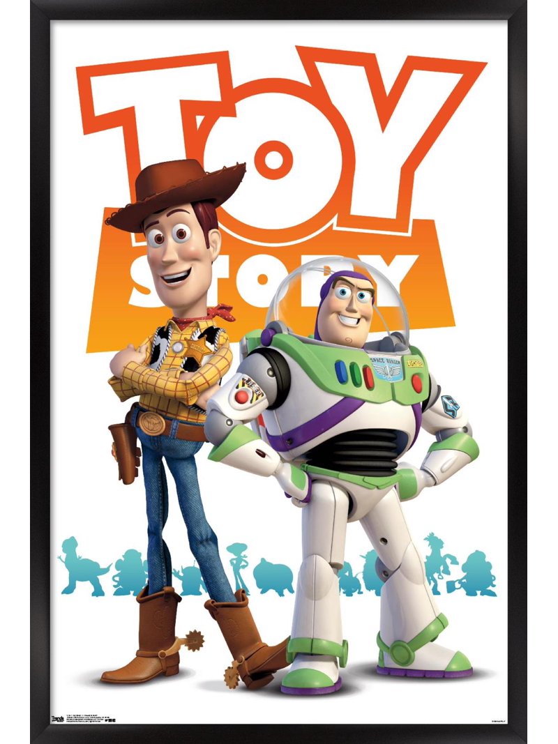 Disney Pixar Toy Story 4 - Woody And Buzz Wall Poster, 22.375