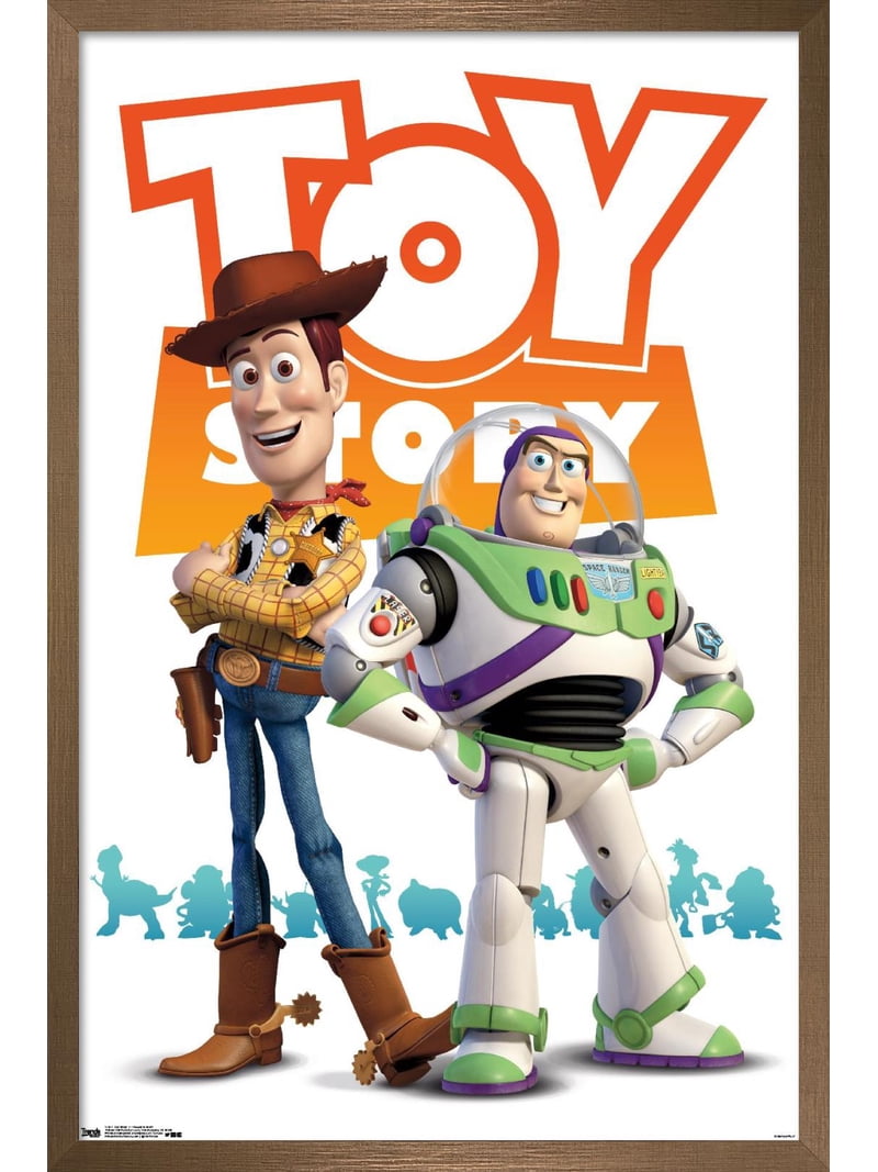 Disney Pixar Toy Story 4 - Woody And Buzz Wall Poster, 22.375