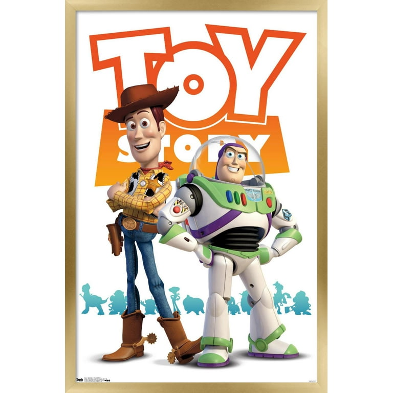 Disney Pixar Toy Story 4 - Woody And Buzz Wall Poster