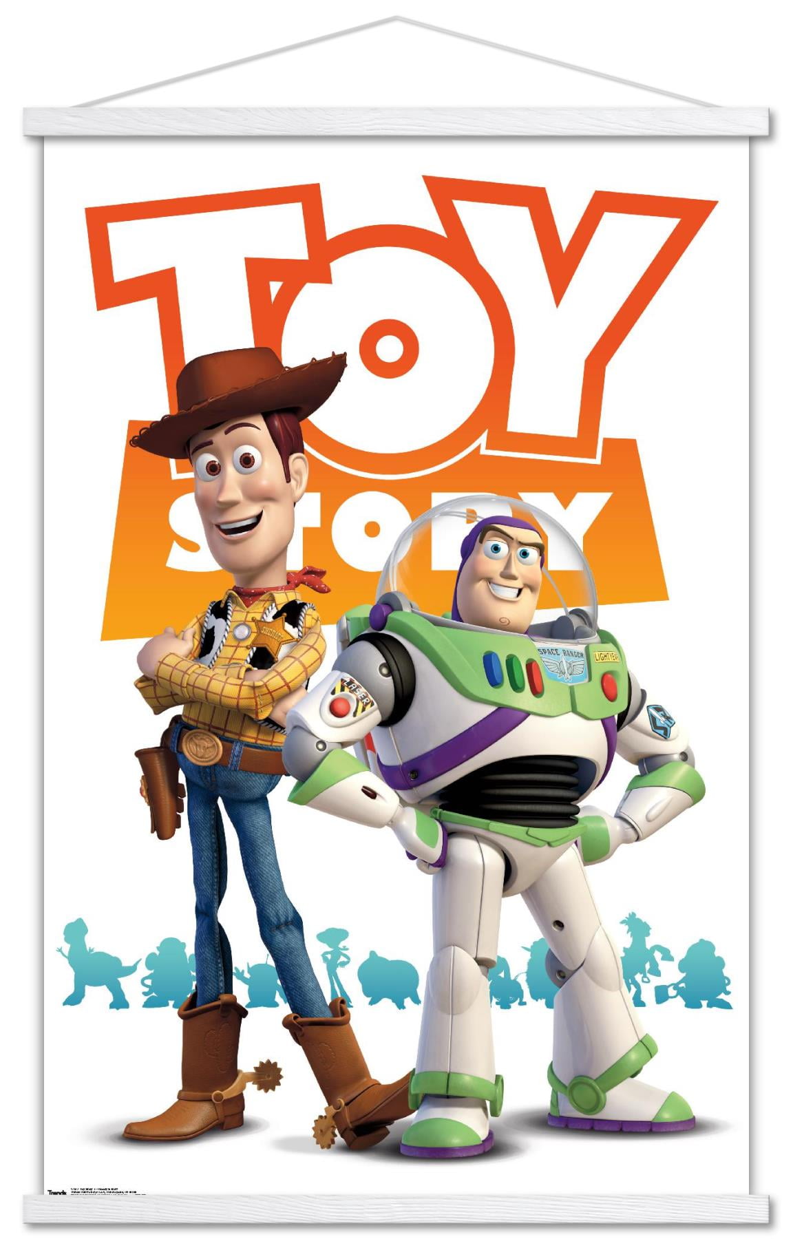 Disney Pixar Toy Story 4 Woody And Buzz Wall Poster 22.375
