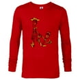 thumbnail image 1 of Disney Pixar Toy Story 4 Woody and Forky Sketch T-Shirt - Long Sleeve T-Shirt for Men - Customized-New Red, 1 of 5