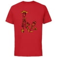 thumbnail image 1 of Disney Pixar Toy Story 4 Woody and Forky Sketch T-Shirt - Short Sleeve Cotton T-Shirt for Adults - Customized-Red, 1 of 5
