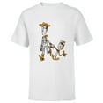 thumbnail image 1 of Disney Pixar Toy Story 4 Woody and Forky Sketch T-Shirt - Short Sleeve T-Shirt for Kids - Customized-White, 1 of 5