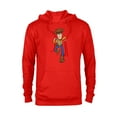 thumbnail image 1 of Disney Pixar Toy Story 4 Woody on the Run T-Shirt - Pullover Hoodie for Adults - Customized-Red Heather, 1 of 5