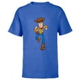 thumbnail image 1 of Disney Pixar Toy Story 4 Woody on the Run T-Shirt - Short Sleeve T-Shirt for Kids - Customized-Royal, 1 of 5