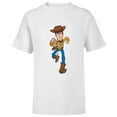 thumbnail image 1 of Disney Pixar Toy Story 4 Woody on the Run T-Shirt - Short Sleeve T-Shirt for Kids - Customized-White, 1 of 5