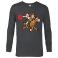 thumbnail image 1 of Disney Pixar Toy Story 4 Woody's Roundup Gang T-Shirt - Long Sleeve T-Shirt for Men - Customized-Charcoal Heather, 1 of 5