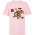 thumbnail image 1 of Disney Pixar Toy Story 4 Woody's Roundup Gang T-Shirt - Short Sleeve T-Shirt for Kids - Customized-Soft Pink, 1 of 5