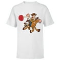 thumbnail image 1 of Disney Pixar Toy Story 4 Woody's Roundup Gang T-Shirt - Short Sleeve T-Shirt for Kids - Customized-White, 1 of 5