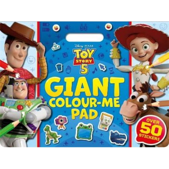 Disney Pixar Toy Story 5: Giant Colour Me Pad (Paperback)