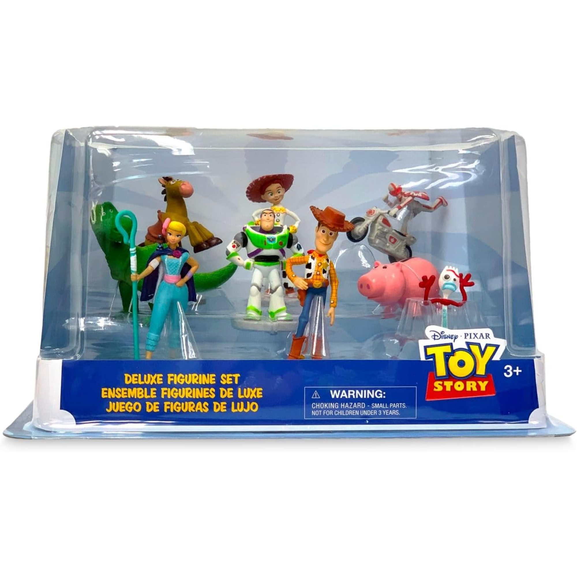 Offers NEW DISNEY PIXAR TOY STORY 3 DELUXE STUNT SET.