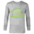 thumbnail image 1 of Disney Pixar Toy Story Alien T-Shirt - Long Sleeve T-Shirt for Men - Customized-Athletic Heather, 1 of 5