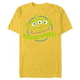 thumbnail image 1 of Disney Pixar Toy Story Alien T-Shirt- Short Sleeve Blended T-Shirt for Adults - Customized-Yellow, 1 of 5