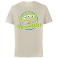thumbnail image 1 of Disney Pixar Toy Story Alien T-Shirt - Short Sleeve Cotton T-Shirt for Adults - Customized-Natural, 1 of 5