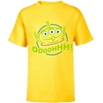thumbnail image 1 of Disney Pixar Toy Story Alien T-Shirt - Short Sleeve T-Shirt for Kids - Customized-Yellow, 1 of 5