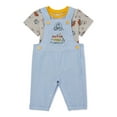 thumbnail image 1 of Disney Pixar Toy Story Baby Boy T-Shirt and Overall Set, 2-Piece, Sizes 0/3-24 Months, 1 of 5