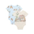 thumbnail image 1 of Disney Pixar Toy Story Baby Gender Neutral Bodysuits, 2-Pack, Sizes 0/3 Months-24 Months, 1 of 2