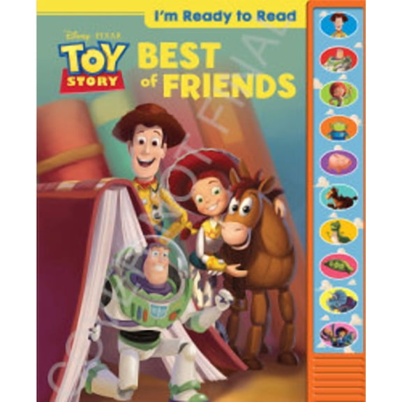 Disney Pixar Toy Story: Best of Friends I'm Ready to Read Sound Book (Hardcover)