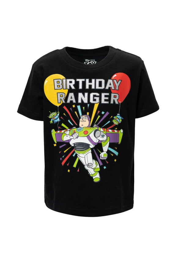 Pixar Toy Story Buzz Lightyear Birthday Toddler Boys T-Shirt Toddler to Big Kid