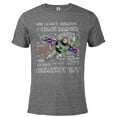thumbnail image 1 of Disney Pixar Toy Story Buzz Lightyear The World’s Greatest - Short Sleeve Blended T-Shirt for Adults - Customized-Graphite Snow Heather, 1 of 5