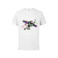 thumbnail image 1 of Disney Pixar Toy Story Buzz Lightyear The World’s Greatest - Short Sleeve Cotton T-Shirt for Adults - Customized-White, 1 of 5