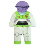 Disney Pixar Toy Story Buzz Lightyear Toddler Boys Zip Up Cosplay Coverall 2T