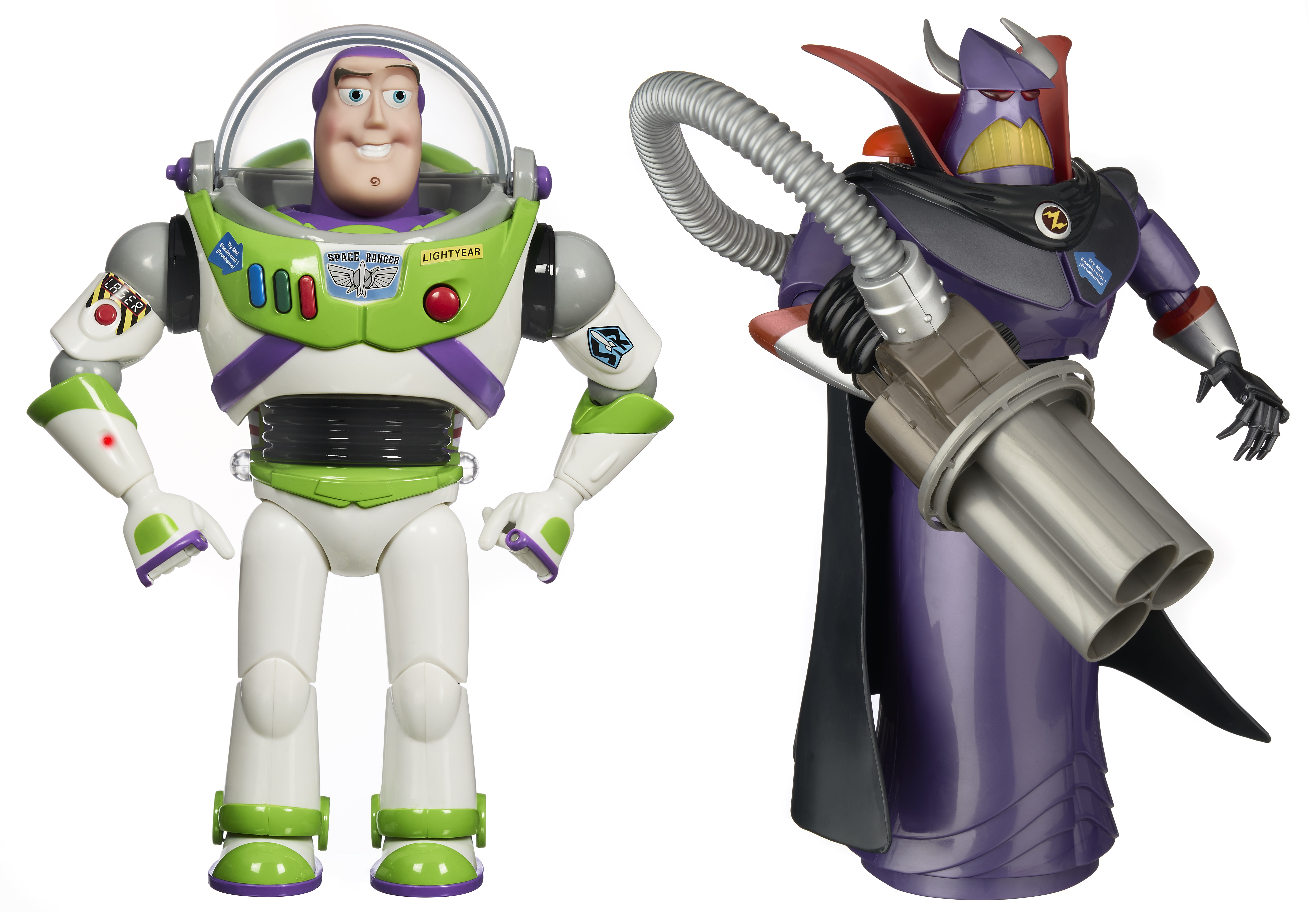 Disney Pixar Toy Story Buzz Lightyear and Emperor Zurg Talking Action  Figure Set, 2 Pieces