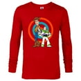 thumbnail image 1 of Disney Pixar Toy Story Buzz Lightyear and Woody T-Shirt - Long Sleeve T-Shirt for Men - Customized-New Red, 1 of 5
