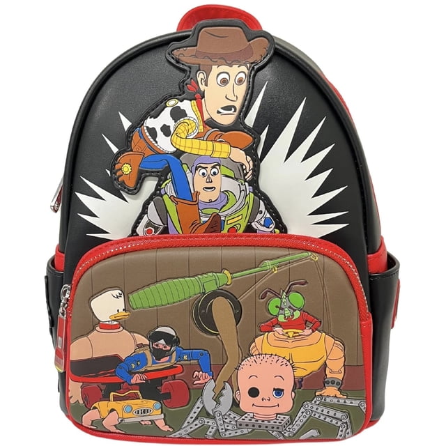 Mini Toy Rucksack Disney Pixar Toy Story Buzz and Woody Mutant Toys Mini Backpack ...