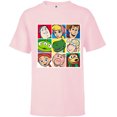 thumbnail image 1 of Disney Pixar Toy Story Cast Character Grid T-Shirt - Short Sleeve T-Shirt for Kids - Customized-Soft Pink, 1 of 5