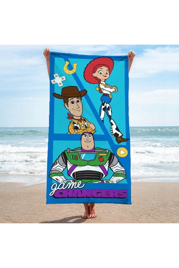 Game Changers 100% Cotton Beach Towel, 28x58