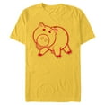 thumbnail image 1 of Disney Pixar Toy Story Hamm Lunar New Year T-Shirt- Short Sleeve Blended T-Shirt for Adults - Customized-Yellow, 1 of 5