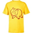 thumbnail image 1 of Disney Pixar Toy Story Hamm Lunar New Year T-Shirt - Short Sleeve T-Shirt for Kids - Customized-Yellow, 1 of 5