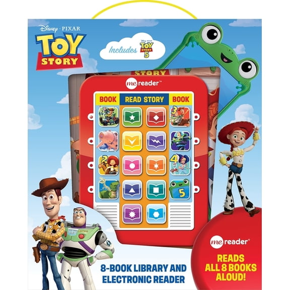 Disney Pixar Toy Story: Me Reader 8-Book Library and Electronic Reader Sound Book Set, (Paperback)
