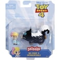 thumbnail image 1 of Disney Pixar Toy Story Mini Bo Peep & Stinkmobile Set, 1 of 6