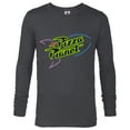 thumbnail image 1 of Disney Pixar Toy Story Pizza Planet Rocket Ship Neon T-Shirt - Long Sleeve T-Shirt for Men - Customized-Charcoal Heather, 1 of 5