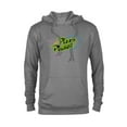 thumbnail image 1 of Disney Pixar Toy Story Pizza Planet Rocket Ship Neon T-Shirt - Pullover Hoodie for Adults - Customized-Graphite Heather, 1 of 5