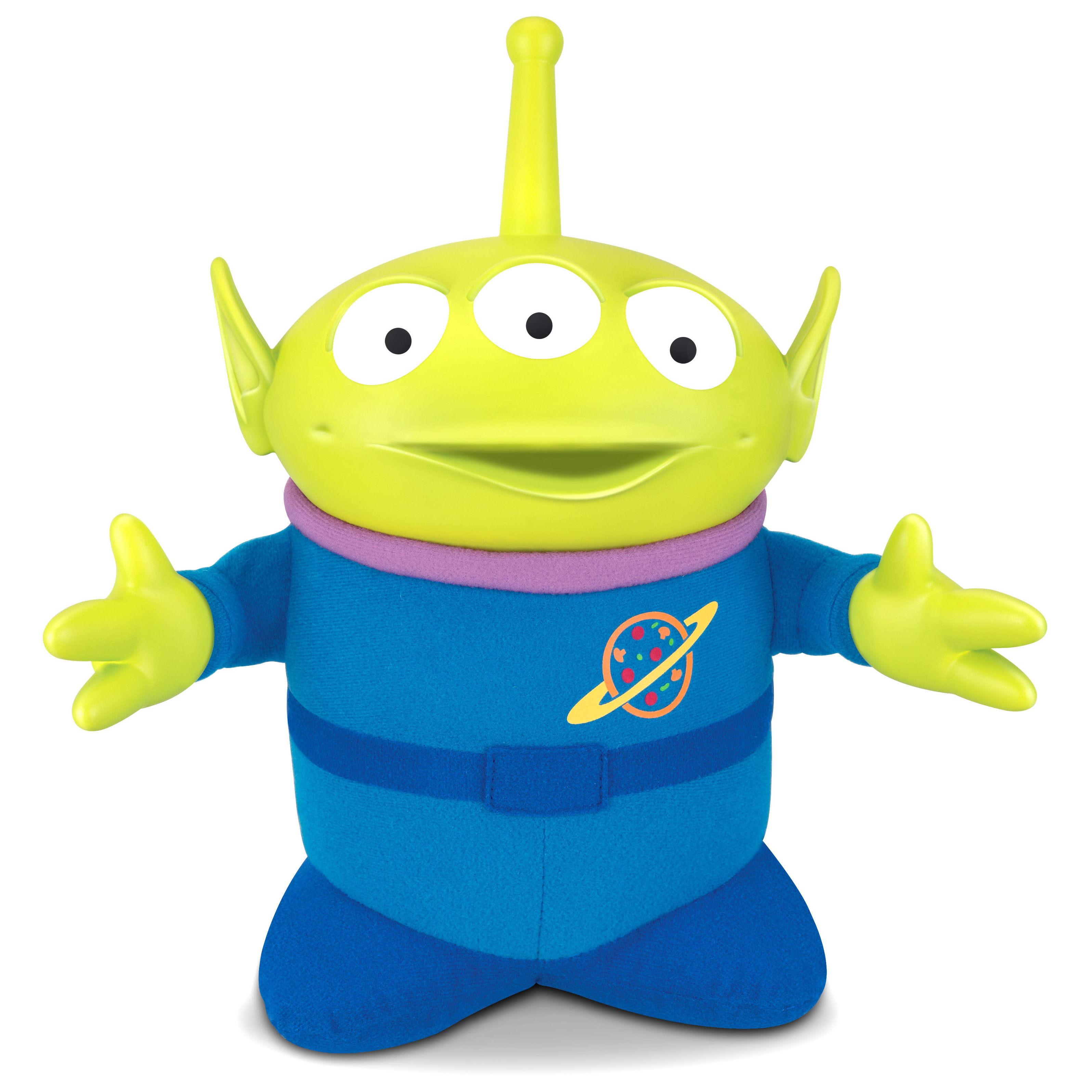 Disney Pixar Toy Story SPACE ALIEN Talks with Light-Up Antenna - image 1 of 5