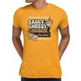 thumbnail image 1 of Disney Pixar Toy Story Saucy Cheesy Chosen Pizza Planet Men's T Shirt (Gold, S-XXXL), 1 of 4