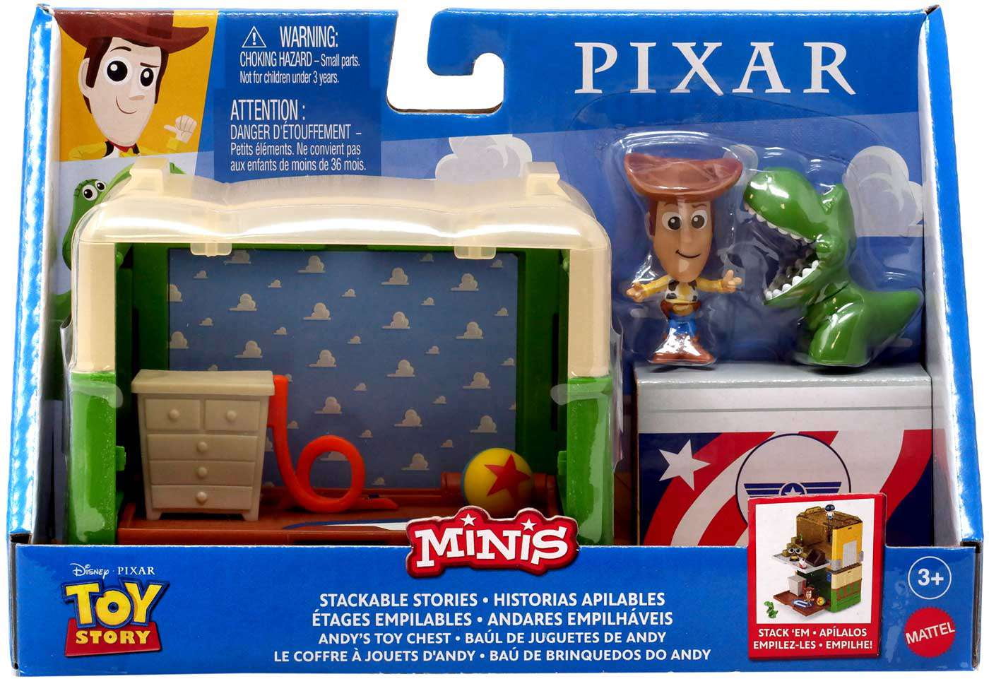 Disney Pixar Toy Story Stackable Stories Mini Playset
