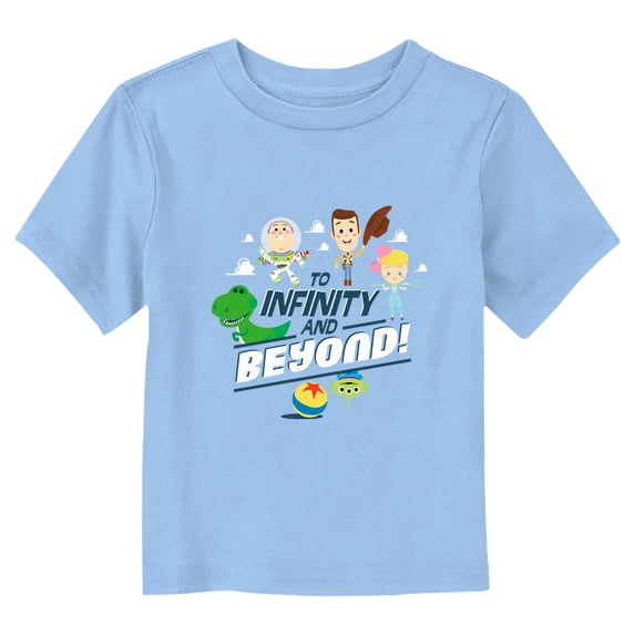 Disney / Pixar Toy Story Toddler Boy To Infinity And Beyond Graphic Tee Color: Light Blue Size: 3T