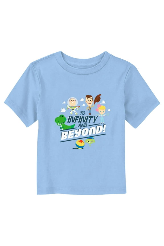 Disney / Pixar Toy Story Toddler Boy To Infinity And Beyond Graphic Tee Color: Light Blue Size: 3T