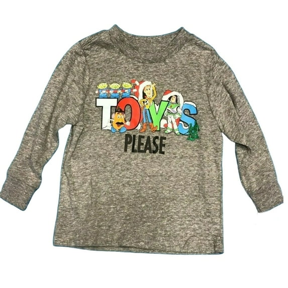 Disney/Pixar Toy Story Toddler Boy's Toys Please Long Sleeve Shirt Size 5T