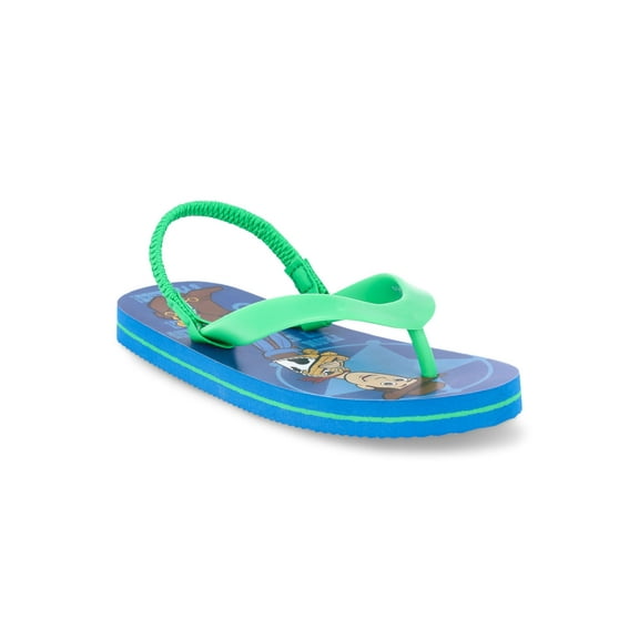 Disney Pixar Toy Story Toddler Boys Back Strap Flip Flops