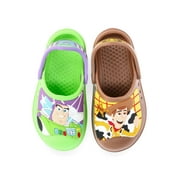 DISNEY PIXAR TOY STORY Toddler Boys Buzz and Woody Clogs