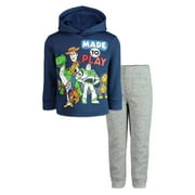 Disney Pixar Toy Story Little Boys Fleece Hoodie and Jogger Pants Outfit Set Toddler to Big Kid
