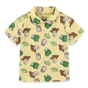Disney Pixar Toy Story Woody Boys Short Sleeve Polo Shirt (Boys), Sizes 2T-7