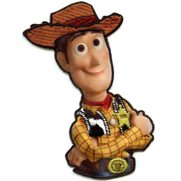 Disney Pixar Toy Story Woody Crossing Arms Applique Patch