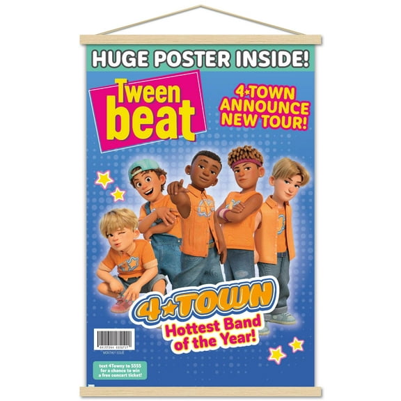 Disney Pixar Turning Red - 4-Town Tween Beat 16.5" x 24.25" Poster, by Trends International