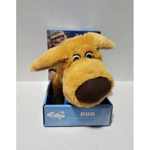 Disney Pixar Up Dug Puppy Dog Wired Leash Controlled Plush